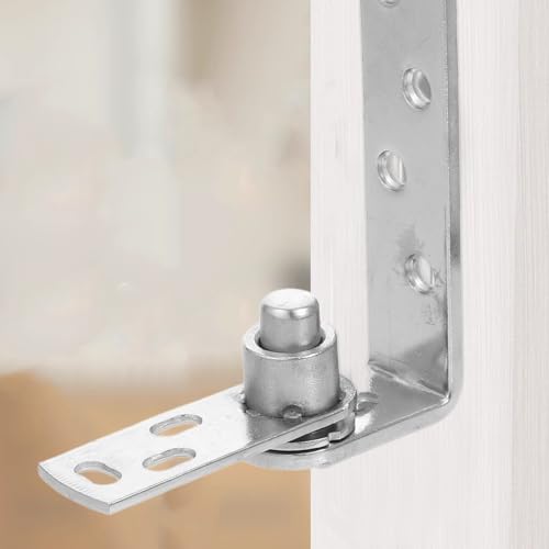 Ipetboom Selbstschließendes Edelstahl Swing Türscharnier Bidirektional Schwenkbar mit Automatischer Rückstellfunktion für Fliegengitter und Schuppentüren Langlebiges Torgelenk