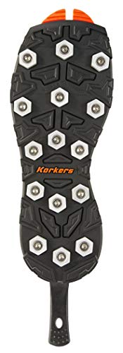 Suela Korkers OmniTrax v3.0 con discos hexagonales de aluminio triple amenaza para botas