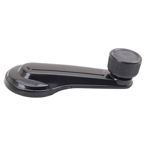 Image of TRQ Window Crank Handle Black Compatible with 84-89 Buick 82-94 Chevrolet 82-93 Oldsmobile Pontiac GM1354106