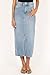 Petal & Pup Dana Denim Midi Skirt - Blue Wash 2