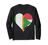 Photo Gallery cuore irlandese bandiera sudanese maglia a manica Photo Gallery cuore irlandese bandiera sudanese maglia a manica