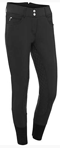 Equipage Reithose Damen Hochbund Andalouse schwarz