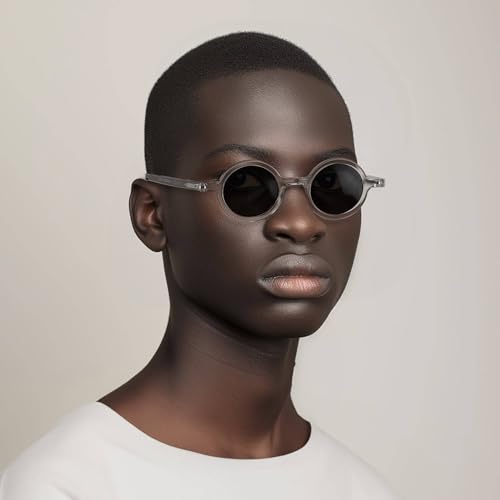 Image of LONDON MOLE Moley sunglasses | Cool round shaped glasses | Men's Women's Unisex | Spring hinges