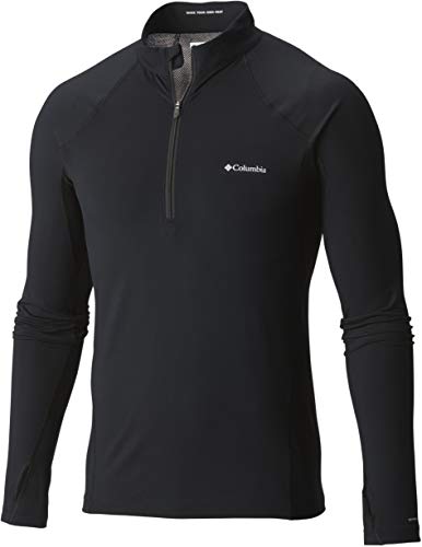 Columbia Midweight Stretch Long Sleeve Half Zip Maglia Termica per Uomo, Fall Winter 2021/2022, XL,...