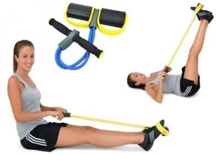 Pull Reducer Training Bands 4 Tubes Body Trimmer Pedal 55-image-43