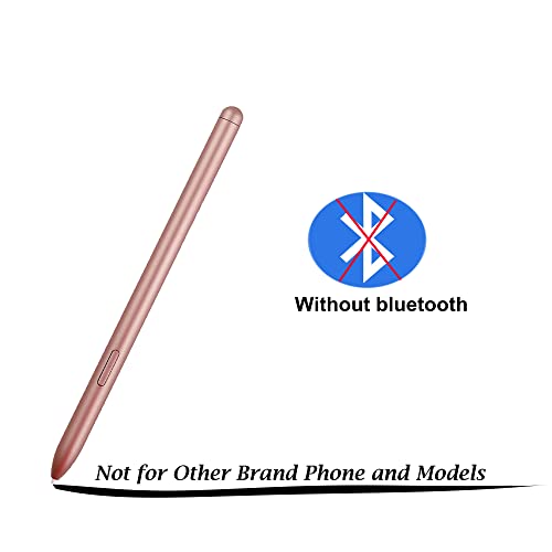 Image of Tab S7, S7+ Pen Replacement Pointer Stylus Pen for Samsung Galaxy Tab S7,Tab S7+ Plus,S8,S8+,S8 Ultra S Pen Stylus (Without Bluetooth) + Tips /Nibs(Golden)