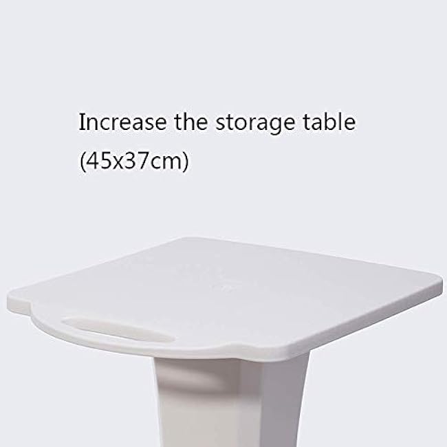 Carts Trolley Movable Carts, Kitchen Storage Hand Trucks, Rolling Equipment Cart for Beauty Salon Spa,Abs Styling Pedestal with Tray Bubble Bracket-bzPbIwOu