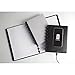 TUL® Wireless/Wired Charging Discbound Notebook, Leather Cover, Letter Size, Gray