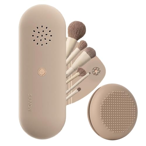 RoseFlower Travel Silicone Makeup Brush Holder