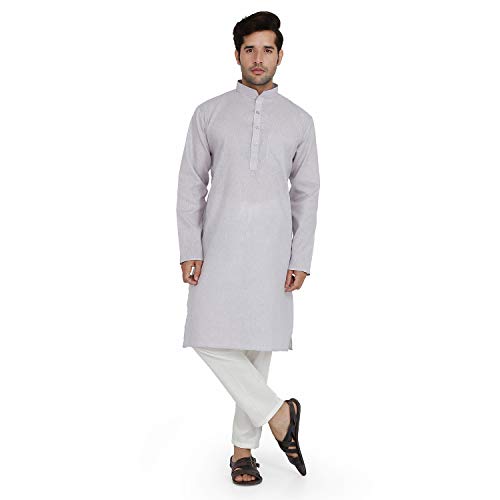 Image of Royal Kurta Mens Cotton Kurta Pyjama Set