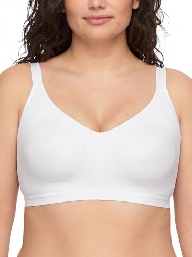 Image of Warners Easy Does It Underarm-Smoothing with Seamless Stretch Wireless Lightly Lined Comfort Bra