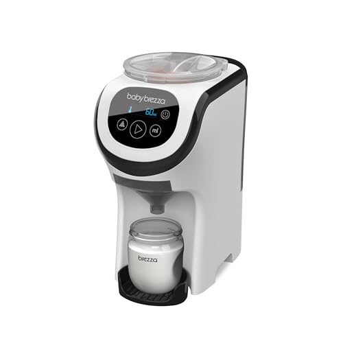 Baby Brezza Formula Pro Mini fabricante de fórmulas para bebés – Máquina mezcladora de fórmula para bebés pequeña se adapta a espacios pequeños y es portátil para viajes – Los fabricantes de biberones