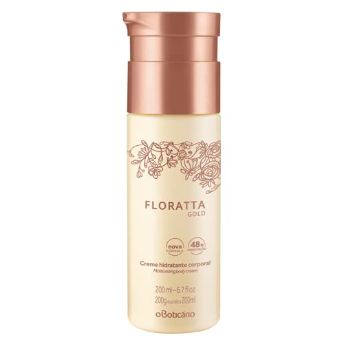 Creme Hidratante Desodorante Corporal Floratta Gold 200ml