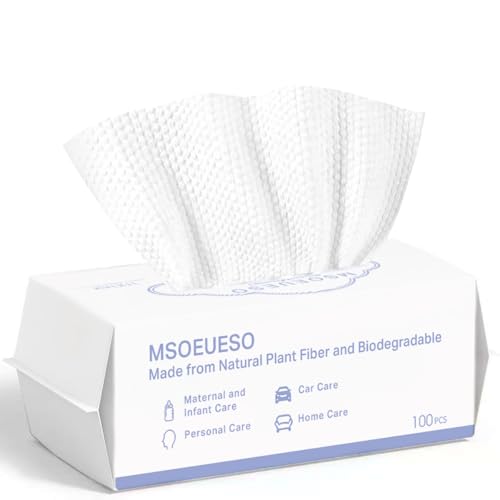 MSOEUESO 100% Cotton Disposable Face Towel