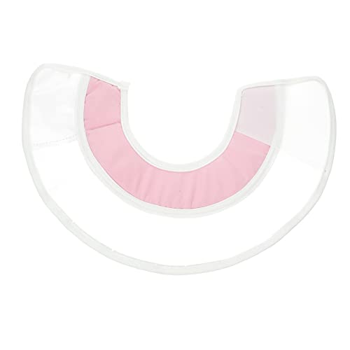 BESPORTBLE 複合コーンカラー 犬用ソフトコーン Led犬首輪 猫の首輪クイックリリース 猫の を落ち着かせる 猫ドーナツ首輪 ベル 犬の 犬の 分離猫の首輪 猫コーン 塩ビ 赤