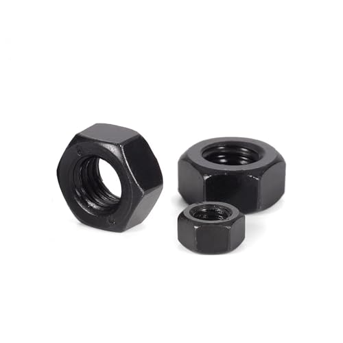 Écrou de blocage M22-2.5 acier carbone 8.8 pour stopper le jeu mécanique des gros boulons