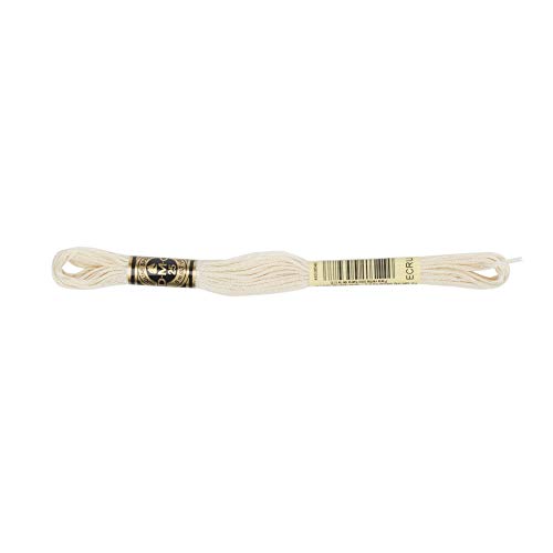 Image of DMC 6-Strand Embroidery Cotton Floss - Ecru - 12 /Pkg