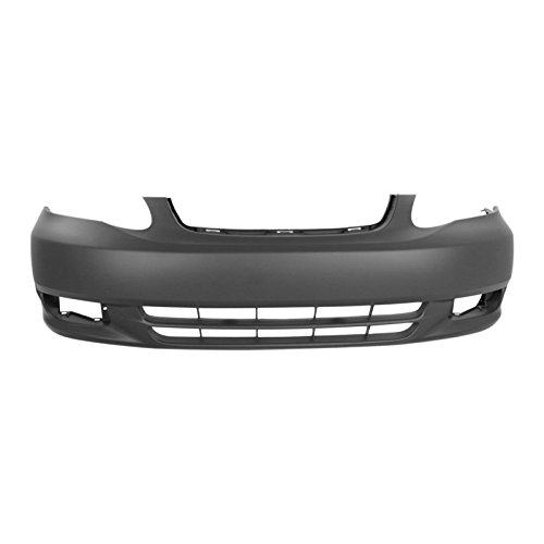 MBI AUTO - Painted To Match, Front Bumper Cover Fascia for 2003 2004 Toyota Corolla Sedan CE LE 03 04, TO1000240