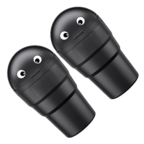 Mini poubelle de voiture plastique 520ml pour bureau, maison et trajets quotidiens