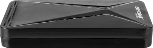 Echosat OM-26100 – Sat-Receiver (sehr kompaktes Gehäuse, für versteckte Installation, HDMI) – Schwarz