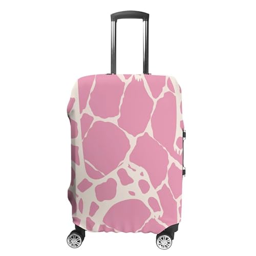 Giraffe Texture Travel Luggage Cover Elastic Washable Suitcase Cover Dustproof Anti-Scratch Suitcase Protector Fits 19-32 Inch Luggage, L