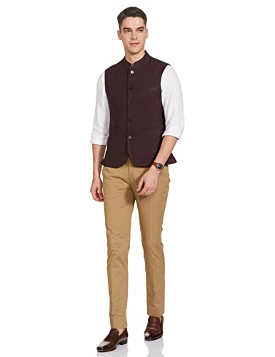 Image of Arrow mens Bandhgala Vest Coat