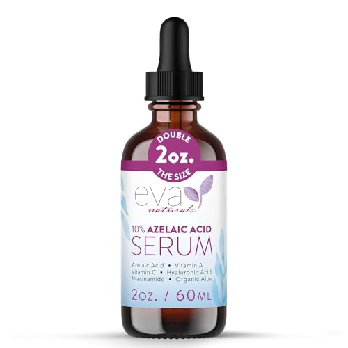 Eva Naturals Azelaic Acid Serum for Face – Niacinamide, Hyaluronic