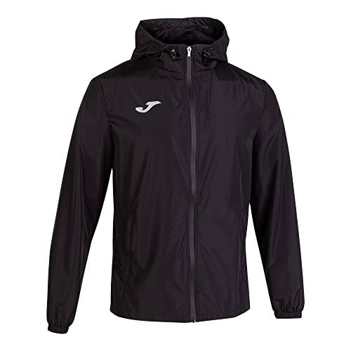 Joma Elite Viii, Chaqueta Para Lluvia Hombre, Negro, L