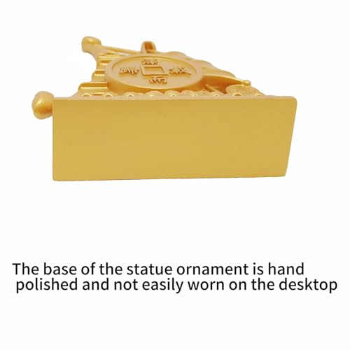 Estatua Decorativa Barco Feng Shui Dorado miniatura 5