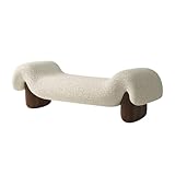Seduta comoda: la seduta di questa panca da letto è realizzata con materiali pregiati, offrendo una sensazione di comfort e un'esperienza di seduta ottimale for il massimo comfort.