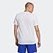 adidas Men's Essentials Feel Ready Training T-Shirt, White/Black, XX-Large