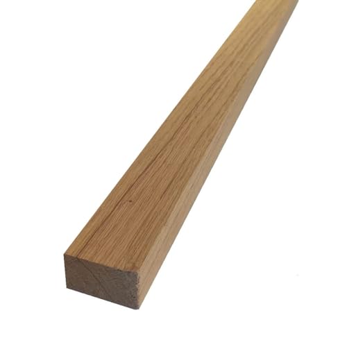  Listello Legno Massello Rovere Rosso Grezzo mm 28 x Varie Misure x 1500-3000 - Dimensione Disponibile: mm 28 x 30 x 3000