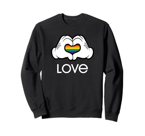 Sweat Mickey Pride de qualité supérieure aux finitions soignées pour adulte
