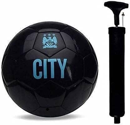 Owlix City Black Football with Pump and Niddle Football - Size: 5 (Standard, Pack of 1, Multicolor)-image-37