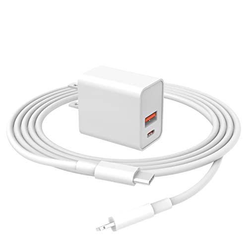 20W MFi Fast Charger for iPad 9th Gen with 6.6ft Cable