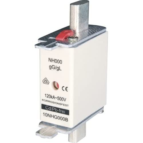 Fusibile NH, C00, 80A, 500V gL-gG con rilevatore