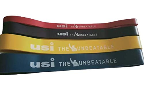 USI Mini Loop Exercise Bands Resistant Bands Pack of 4 Small Loops Fitness Mini Loops for Booty, HIPS and Legs (B08BS27CZ8) Amazon Price History, Amazon Price Tracker