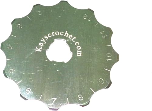 Pack of 2 Kay's Crochet Edge Fleece Skip Blades CroEdge