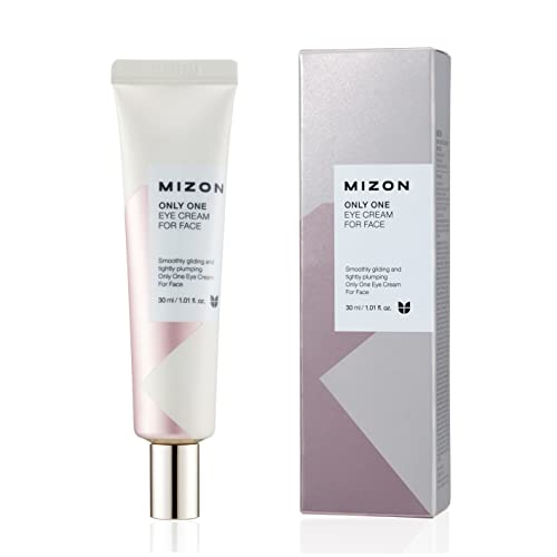 Image of MIZON ONLY ONE EYE CREAM FOR FACE, Anti-Aging Eye Cream to Reduce Wrinkles and Dark Circles, Light Texture, for Fine Lines and Under Eye Puffiness 30ML