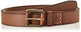Timberland Men's 40Mm Pull Up Leather Belt, Brown, 42