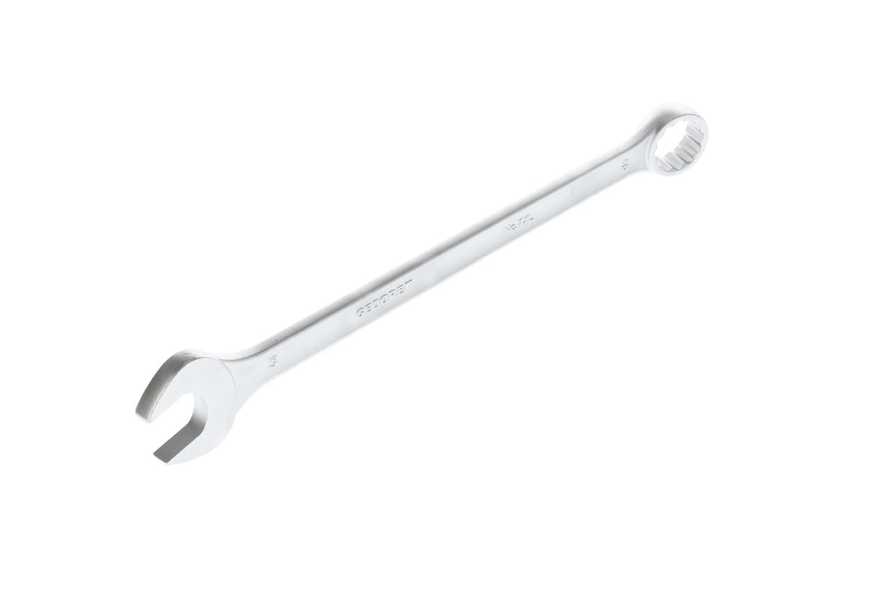 GEDORE Combination spanner, AF 46 mm, Extra long, 15° angled, Bi-hex, UD profile, Spanner, 640 mm, 7 XL 46