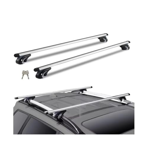 Barre de toit transversale alu 90 kg réglable pour sécuriser vos porte-bagages de voiture