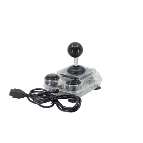 RetroRadionics ArcadeR 9 pin standard Joystick, kompatibel zu Atari, Commodore, Sega etc., Farbe: Du
