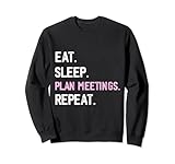 Lustiger Meeting-Planer, Hochzeitskoordinator, Planung, Party Sweatshirt