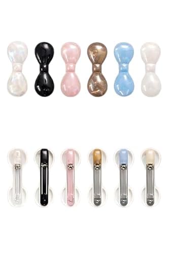 PE - Pack of 6 Saree Pins for Women | Multicolor Glossy Safety Pins for Saree, Dupatta & Hijab - Random Model-image-17