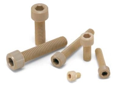 Amazon | 鍋屋バイテック 樹脂ねじ(PPS/六角穴付きボルト)【20個入