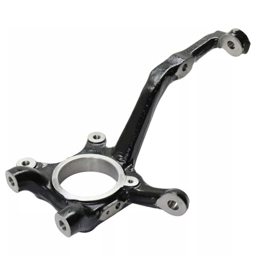 Image of Detroit Axle - Front Left Steering Knuckle for Toyota 2003-2015 4Runner FJ Cruiser Lexus GX460, Driver Side Steering Knuckle Assembly 2004 2005 2006 2007 2008 2009 2010 2011 2012 2013 2014 Replacement