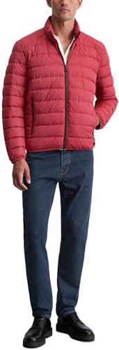 Marc OߴPolo Herren Steppjacke mit Stehkragen Regular Fit, Rot (Light Carmine), XXL – Ansicht 5