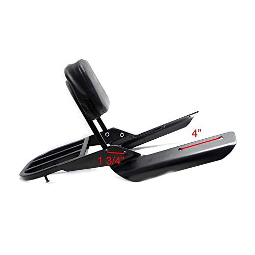 Passenger Backrest Sissy Bar + Luggage Rack Pad for Honda CTX700 CTX700D CTX700N 2014-2018