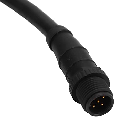 Cable M12 de 5 pines impermeable IP67 con conector duradero 6
